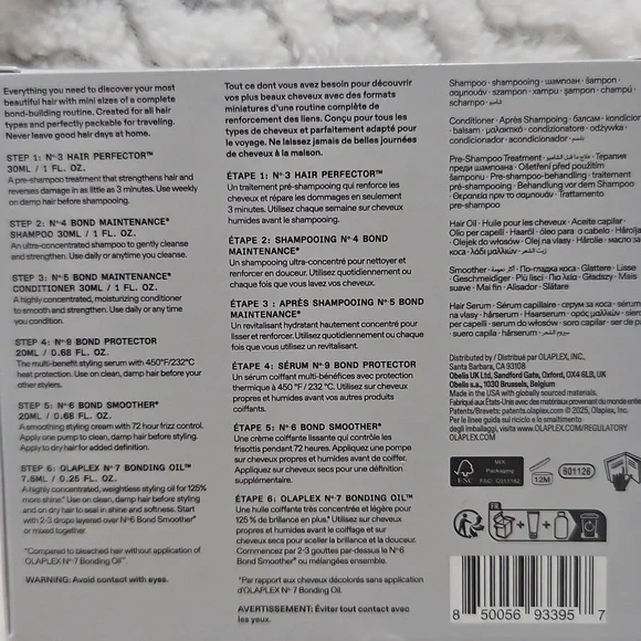 Olaplex The Mini Essential Set All Hair Types 6pc Set - Picture 3 of 3